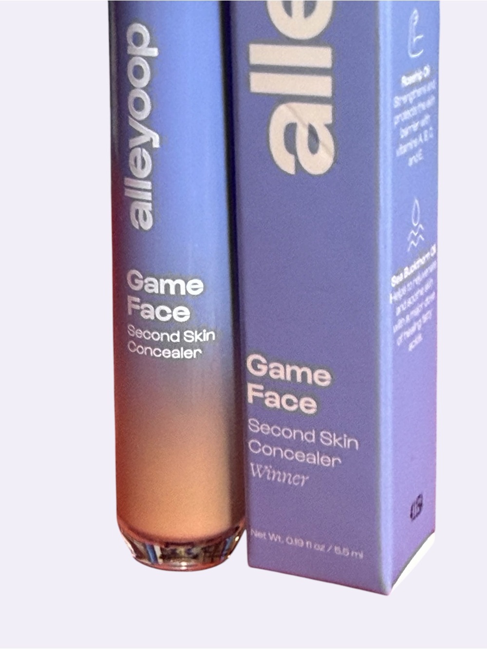 Alleyoop Game Face Second Skin Concealer - WINNER- BNIB